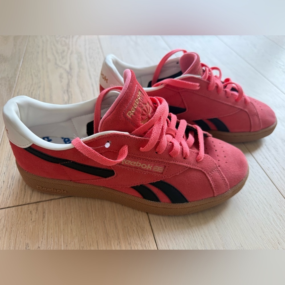 Reebok Club C Coral Suede Sneakers | Gum Sole Streetwear Men’s 10 / Women’s 11.5 - Picture 3 of 7